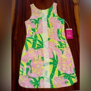 Lilly Pulitzer for Target Pink and Green Floral Dress